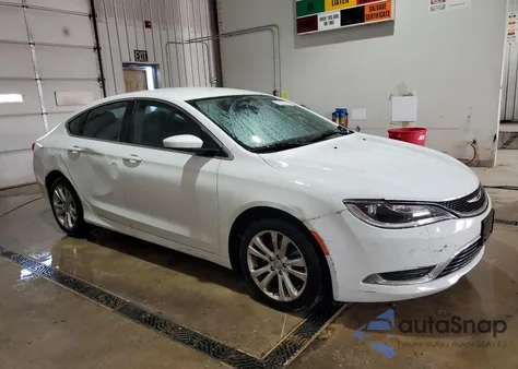 2015 Chrysler 200 Limited from USA, damaged, VIN 1C3CCCAB3FN622792